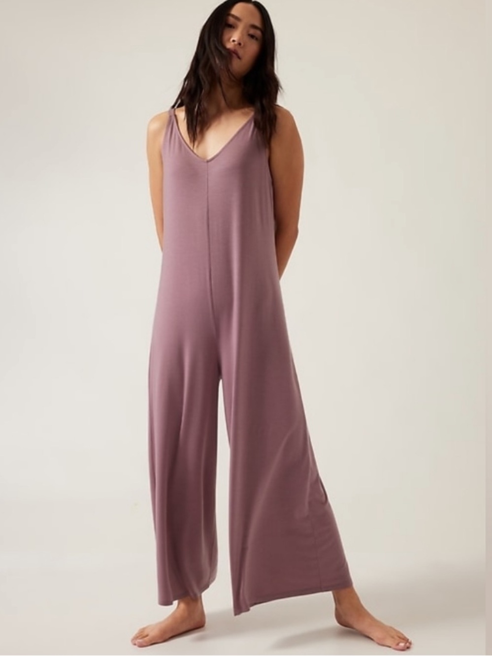 Athleta Nighttime Bliss Sleep V-Neck Romper Plus Size 3X